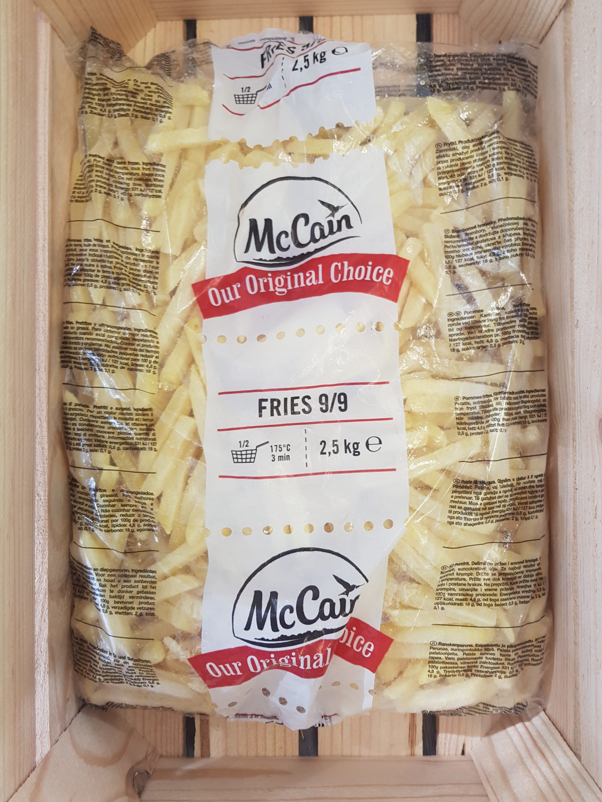 Friet / Patat 2,5 kg