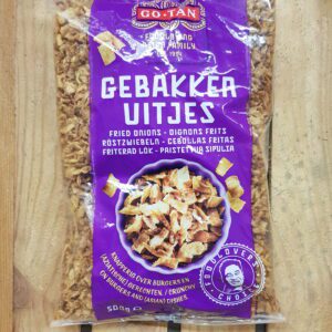 Gebakken Krokante Uitjes.